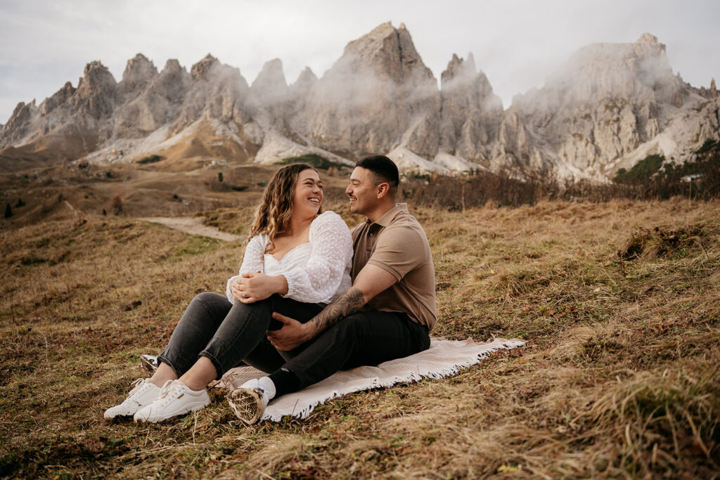 Morgan & Joaquin • Sunset Magic • A Dreamy Proposal in the Dolomites