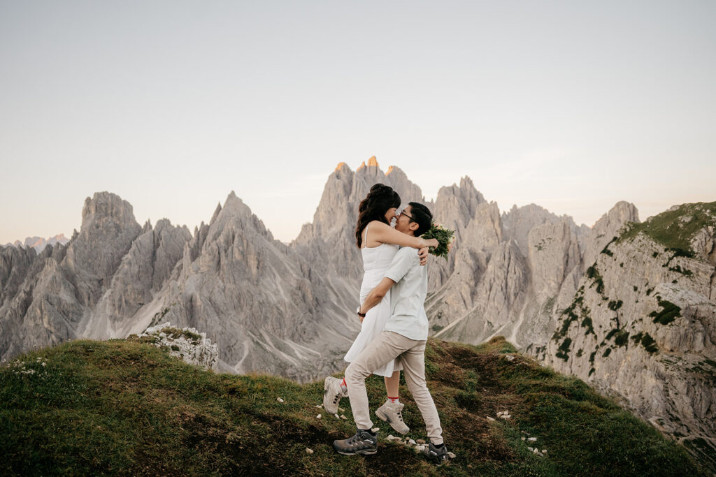 Seah Xin Lu & Wilfred • Chasing Dawn • A Honeymoon Adventure in the Dolomites on Top of the World