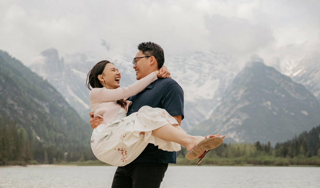 Cheryl & John • Mountain Magic • Holiday Adventure Photoshoot in the Dolomites
