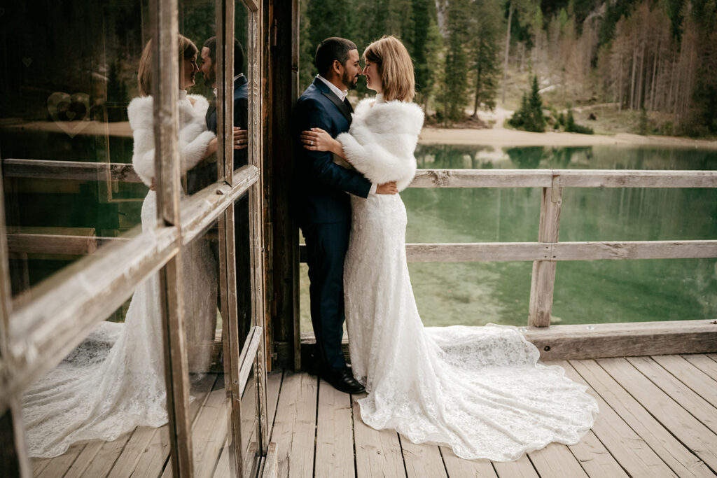 Alexis & Roy • Morning Promises • Vow Renewal at Lago di Braies and Beyond