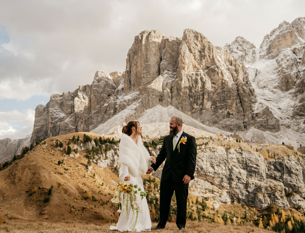 Ashley & Matt • Vows & Wine • A Magical Dolomites Elopement