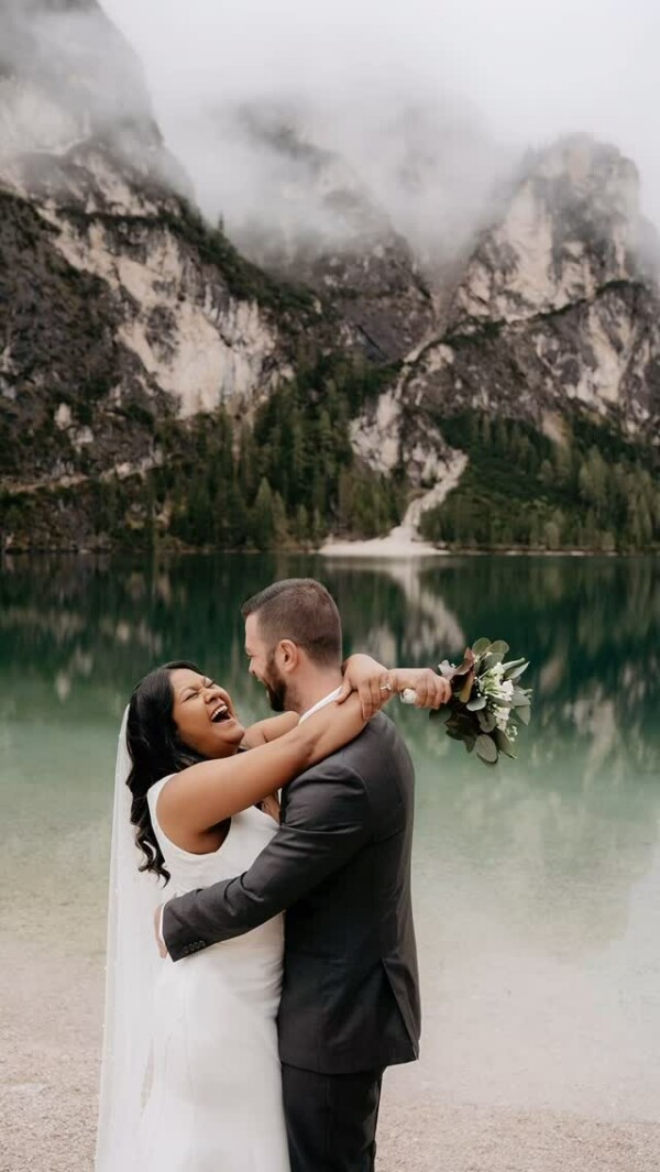 “What if it rains?”
Their answer: “We’re down for anything!” ☔✨And that’s exactly the kind of love that inspires me. 🥹
This magical, misty morning at Lago di Braies wasn’t just weather - it was a mood, a memory, the start of an incredible adventure. 🌫️💍

Rain or shine, they showed up with hearts wide open.
That’s how they want to live, love, and walk through marriage; and I was so honored to capture it.

Because sometimes the most unforgettable moments are the ones you never planned, but felt with your whole heart. ❤️ 

-
-
-

dolomiteselopement lagodibraies elopementphotographer rainyelopement dolomitesphotographer natylizzyphoto adventureelopement mistymountains