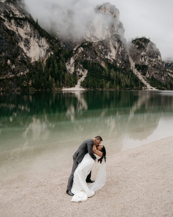 “This trip is the start of our adventure — it’s going to be full of memories, rain or shine. Just like how we hope to handle life and marriage.” ♥️HH & S had already exchanged vows back home, but they knew they wanted something more - something that truly reflected them. So they packed their wedding attire, flew across the world, and met me in the Dolomites for the start of their forever: sharing their vows in the mountains. 🏔️ 

Their vision was simple but powerful - no rush, no posing, just real moments in a place that mirrored their love for adventure. We wandered, laughed, danced and embraced whatever the weather gave us. And the sky… gave us magic. 🌫️

The forecast warned of lots of rain and cold. Most people would worry. But not these two. ❤️ They said we’re doing this anyway! And in return, the mountains gave them something surreal: dreamy fog, complete stillness, and a completely empty Lagos Di Braies, one of the most iconic and usually most crowded places in the Dolomites. 😍

They read their personal vows surrounded by the soft silence. It was unreal. Emotional. The kind of moment you don’t just photograph — you feel.🥰

Their story? One in a million. From meeting as teens to navigating different countries and growing through every season together - it was never just about a wedding. It was about how they walk through life: side by side, rain or shine. ✨

This wasn’t just a photoshoot. It was the beginning of their marriage, written in the mountains. 🥹

To couples who dream of an experience over perfection — you’re why I do this. Grateful beyond words for these two, and forever inspired by the amazing people I get to meet through this work. 😍

-
-
-

Dolomiteselopement Adventurevowrenewal Dolomitesphotographer Elopementphotographeritaly Italyadventureelopement Intimatemountainwedding Vowrenewaldolomites Destinationweddingphotographer Elopementstorytelling Foggyelopement Dolomitescouplesession Adventureelopementphotographer Elopementinspo Justuselopement Wildlovestories